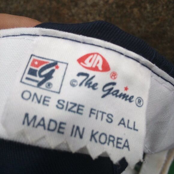 Vintage The Game Notre Dame Fightin Irish Snap Back Hat Broken - Picture 7 of 8